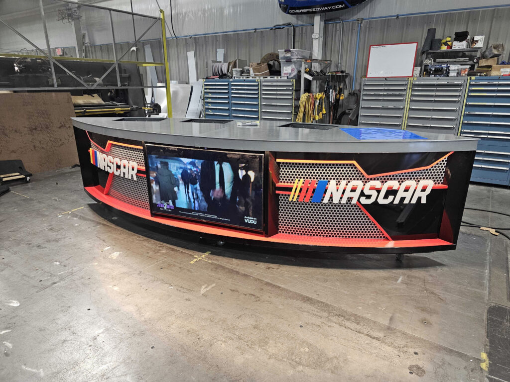 Nascar desk manufacturing